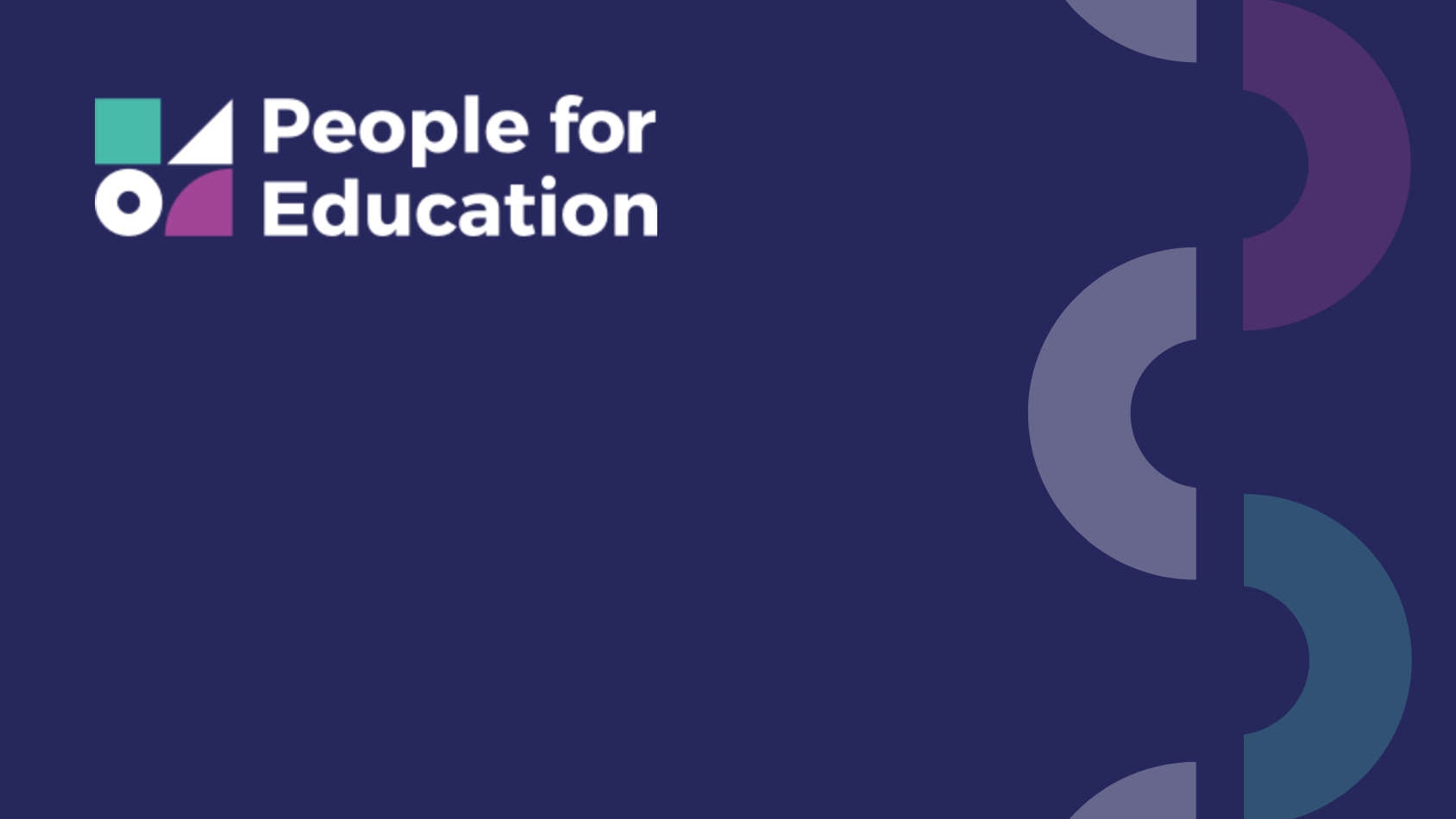 People For Education Registered Education Charity Donate - 