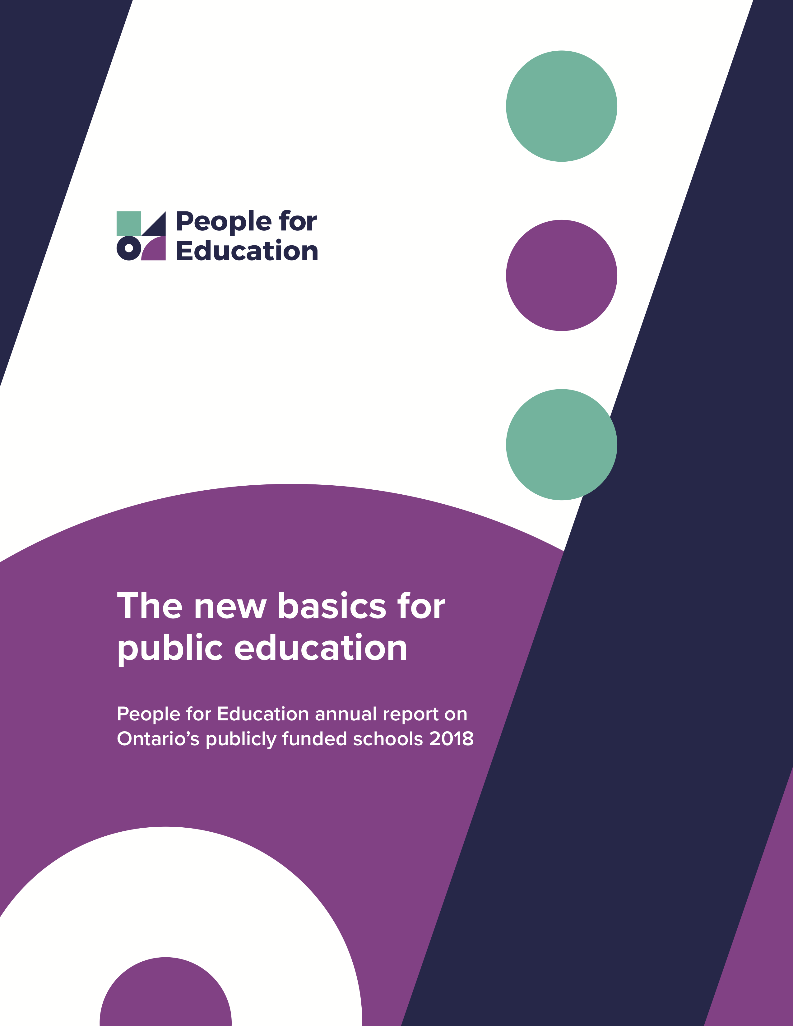 2018 Annual Report On Schools The New Basics For Public Education - 2018 annual report on schools the new basics for public education people for education